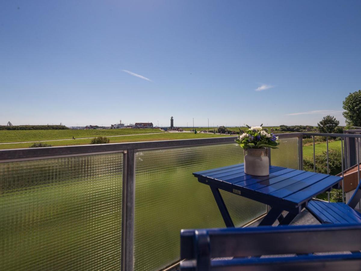 Deichknutt Himmel - Mit Hafen Und Meerblick Juist Eksteriør billede